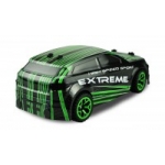 CARRO RALLY EXTREME "GREEN" 1:18 4WD RTR
