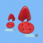 Spinner VERMELHO 3,5in - 89mm