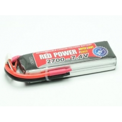 LiPo RED POWER SLP 2700 - 7,4V  XT60-XH